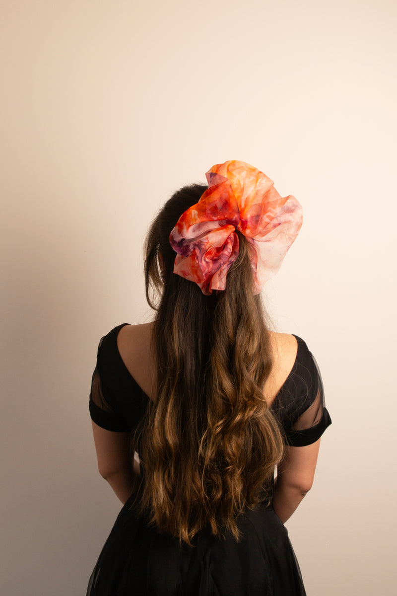 Giga Scrunchie in African Dusk Dye