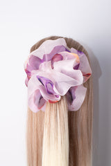 Mega Scrunchie In Rose Brown Ice Dye