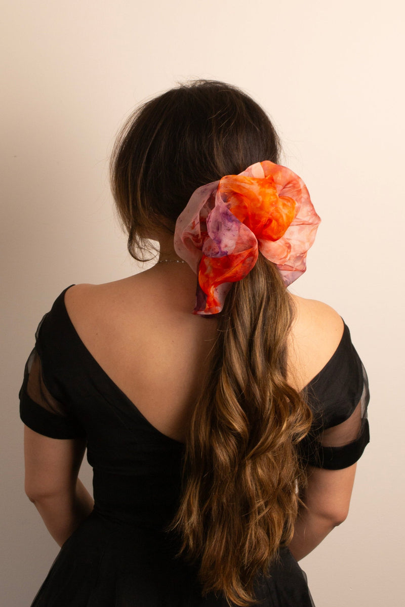 Giga Scrunchie in African Dusk Dye