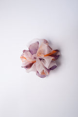 Mega Scrunchie In Rose Brown Ice Dye
