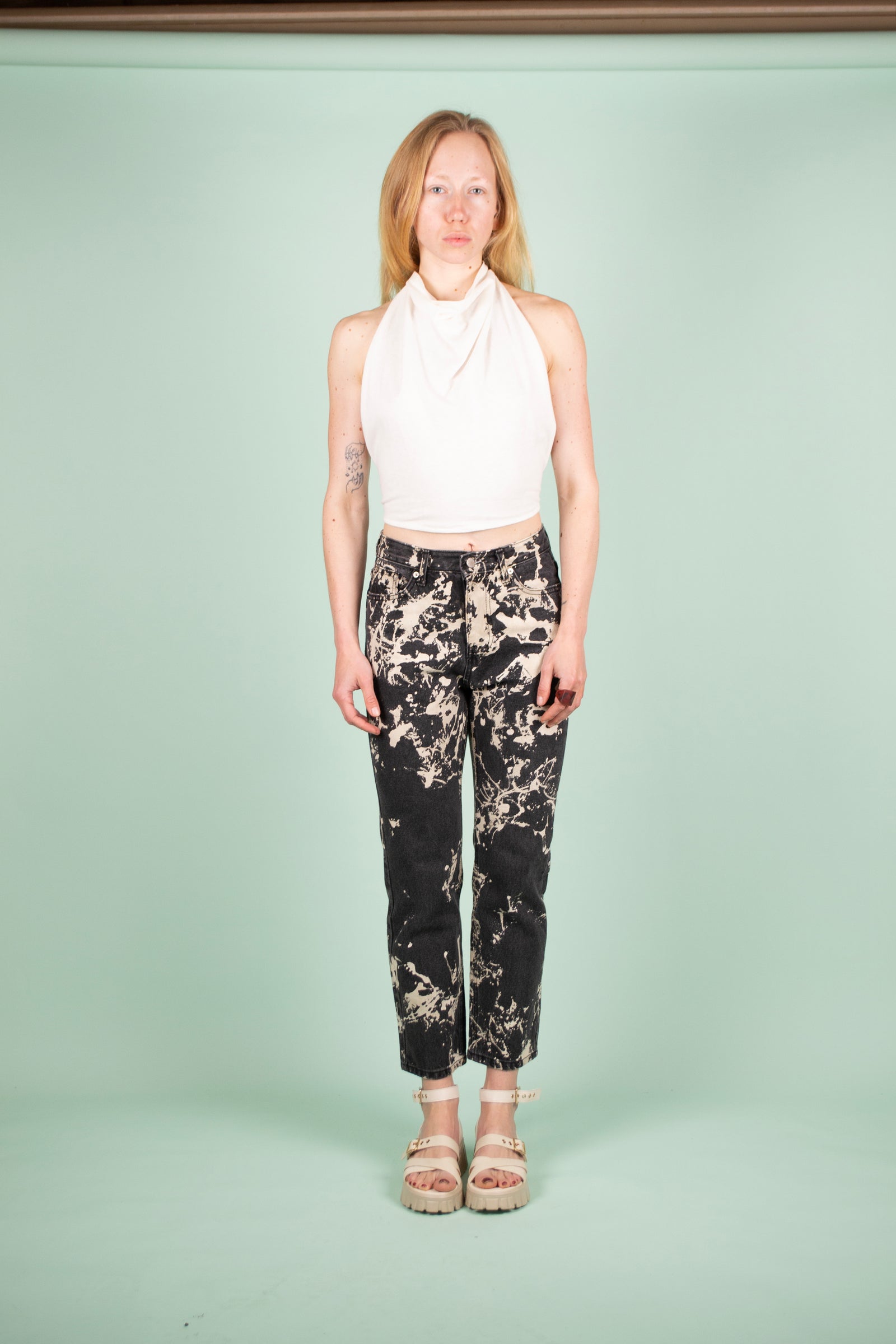 トップス BEEDEN BLEACH DYE REVERSIBLE PARKER トップス BEEDEN BLEACH DYE REVERSIBLE PARKER BLEACH DYE