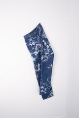 Reverse Stain Tie-Dye Jeans In Blue Wrangler - ONE-OFF