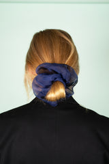 Mini Scrunchie In Tie-Dye Ulysses Butterfly Silk Organza