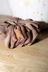 Micro Scrunchie In Bark Ice Dye