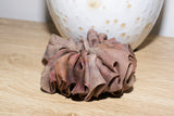 Micro Scrunchie In Bark Ice Dye