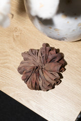 Micro Scrunchie In Bark Ice Dye