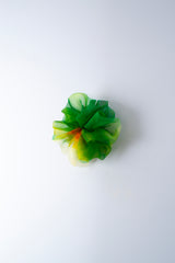 Mega Scrunchie In Golden Wattle Ice Dye
