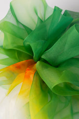 Mega Scrunchie In Golden Wattle Ice Dye