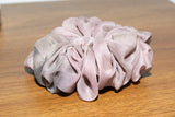 Micro Scrunchie In Antique Rose Reverse Tie-Dye