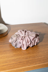 Micro Scrunchie In Antique Rose Reverse Tie-Dye