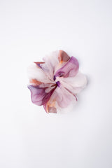 Giga Scrunchie in Rose Brown Ice Dye