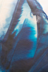 Mini Scrunchie In Frost Bloom Ice Dye