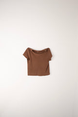 Reverse Tie-Dye Cropped Tee - ONE-OFF