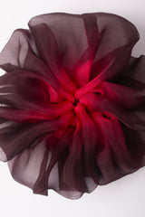 Mega Scrunchie In Blood Plum Dip Dye