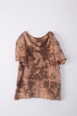 Reverse Tie-Dye Cropped Tee - ONE-OFF