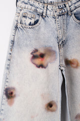 Ice-Dye on Denim - Custom Dyes