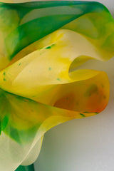 Giga Scrunchie in Golden Wattle Ice Dye