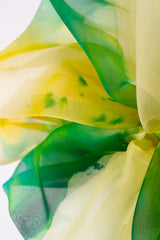Giga Scrunchie in Golden Wattle Ice Dye
