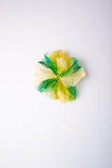 Giga Scrunchie in Golden Wattle Ice Dye