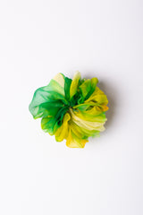 Micro Scrunchie In Golden Wattle Ice Dye