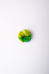 Micro Scrunchie In Golden Wattle Ice Dye