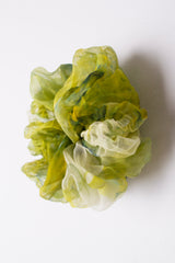 Micro Scrunchie In Avocado Crush Dye