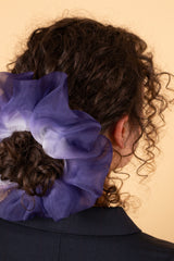 Mega Scrunchie In Hyacinth Dip Dye