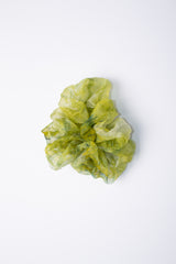 Mini Scrunchie In Avocado Crush Dye