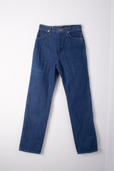Reverse Stain Tie-Dye Jeans In Blue Wrangler - ONE-OFF