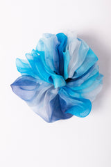 Micro Scrunchie In Frost Bloom Ice Dye