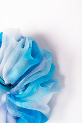 Micro Scrunchie In Frost Bloom Ice Dye