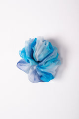 Micro Scrunchie In Frost Bloom Ice Dye