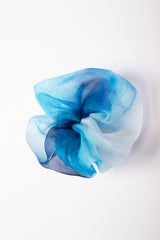 Mini Scrunchie In Frost Bloom Ice Dye