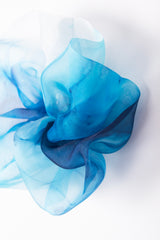 Mini Scrunchie In Frost Bloom Ice Dye