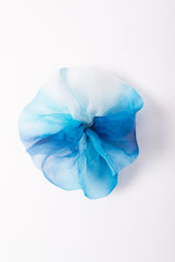 Mini Scrunchie In Frost Bloom Ice Dye