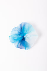 Mini Scrunchie In Frost Bloom Ice Dye