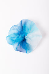 Mini Scrunchie In Frost Bloom Ice Dye