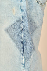 Bleach Cross Dye Minimum Fade Baggy Jeans