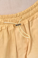 Cotton Upward Gradient Dye Cargo Pants in White Sand