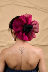 Giga Scrunchie in Wine's Mosto Tie-Dye