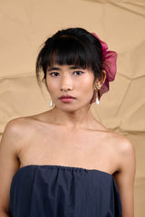 Mega Scrunchie In Wine's Mosto Tie-Dye