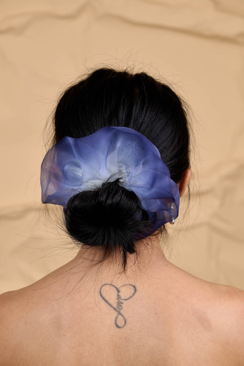 Mini Scrunchie In Moonlight Dip Dye