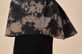Cotton Black/Taupe Reverse Tie-Dye Shirt