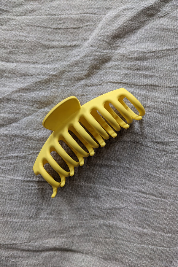 Yellow Medium Claw Clip