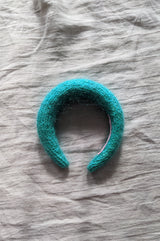 Padded Headband Woolen Teal - Mega