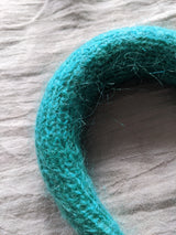 Padded Headband Woolen Teal - Mega