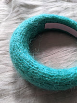 Padded Headband Woolen Teal - Mega