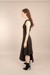 The Graphite Asymmetric Maxi Skirt - Gliese 504