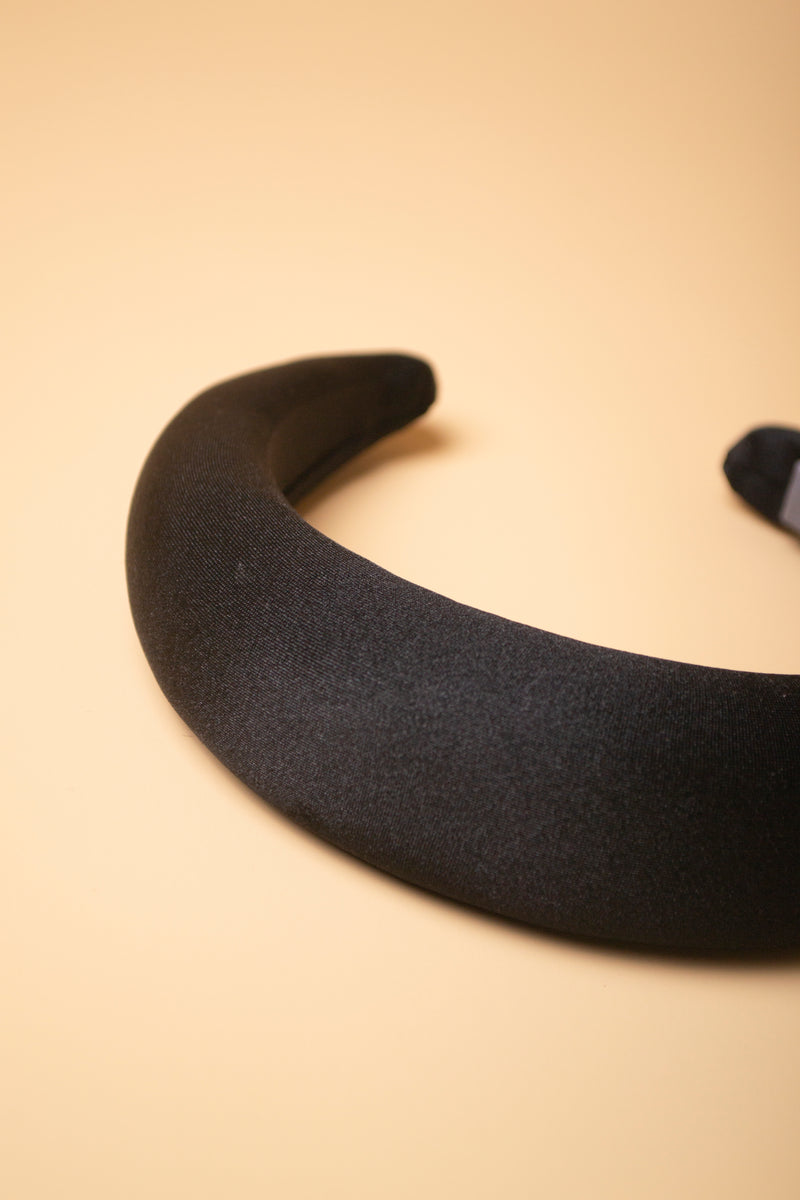 Padded Headband Black Lycra - Mega - Gliese 504