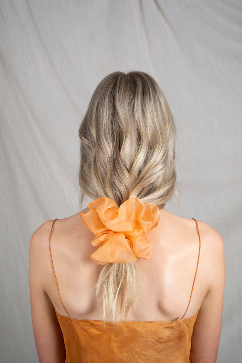 Mega Scrunchie in Silk Organza